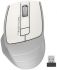 Миша бездротова A4Tech FG30S Grey/White