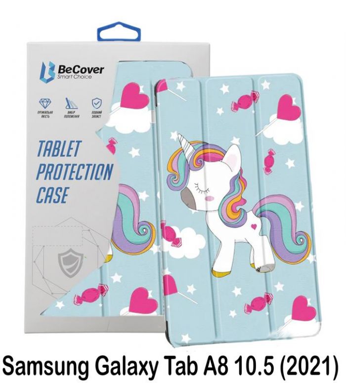 Чохол-книжка BeCover Smart для Samsung Galaxy Tab A8 SM-X200/SM-X205 Unicorn (707578)