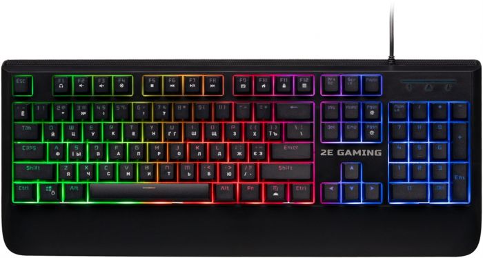 Клавіатура 2E Gaming KG325UB LED Ukr Black (2E-KG325UB)