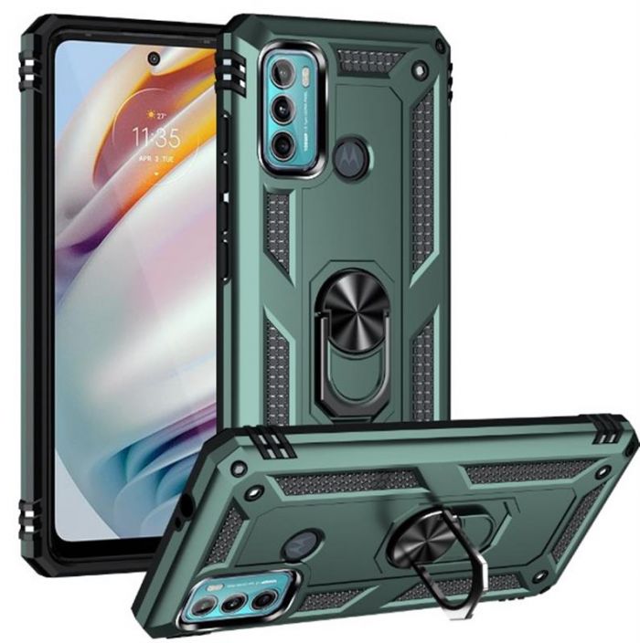 Чохол-накладка BeCover Military для Motorola Moto G60/G60s Dark Green (707611)