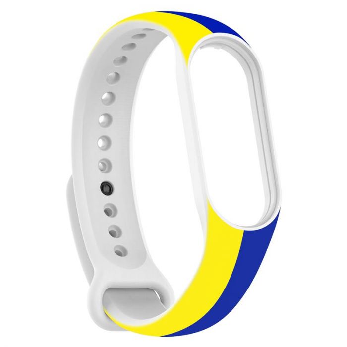 Ремінець Armorstandart New Style для Xiaomi Mi Band 7/6/5 Blue-Yellow (ARM61907)