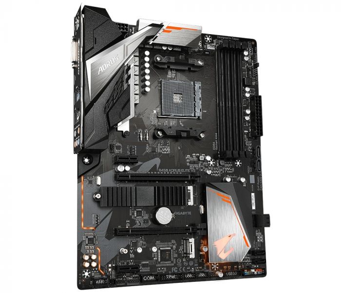 Материнська плата Gigabyte B450 Aorus Elite V2 Socket AM4