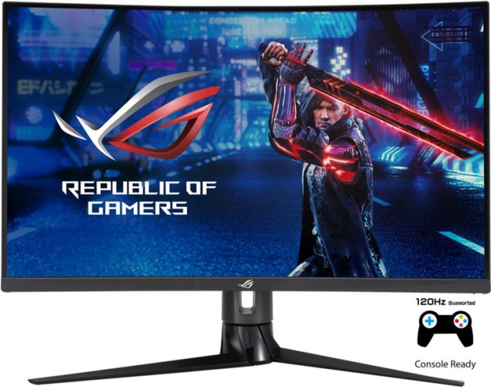 Монiтор Asus 31.5" ROG Strix XG32VC VA Black Curved 170Hz