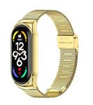 Ремінець BeCover Metal для Xiaomi Mi Smart Band 7 Gold (707495)