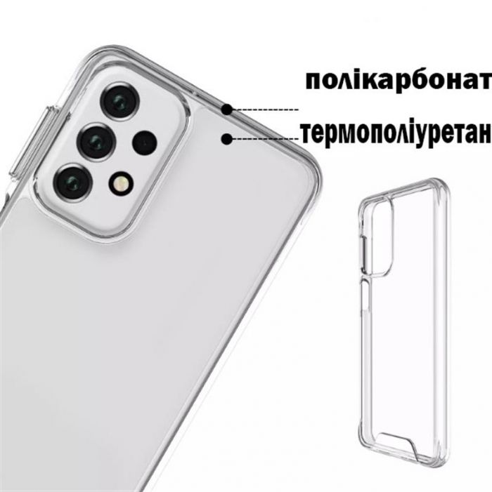 Чохол-накладка BeCover Space Case для Samsung Galaxy A23 SM-A235 Transparancy (707805)