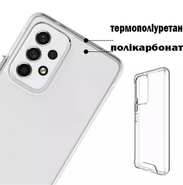 Чохол-накладка BeCover Space Case для Samsung Galaxy A33 SM-A336 Transparancy (707806)