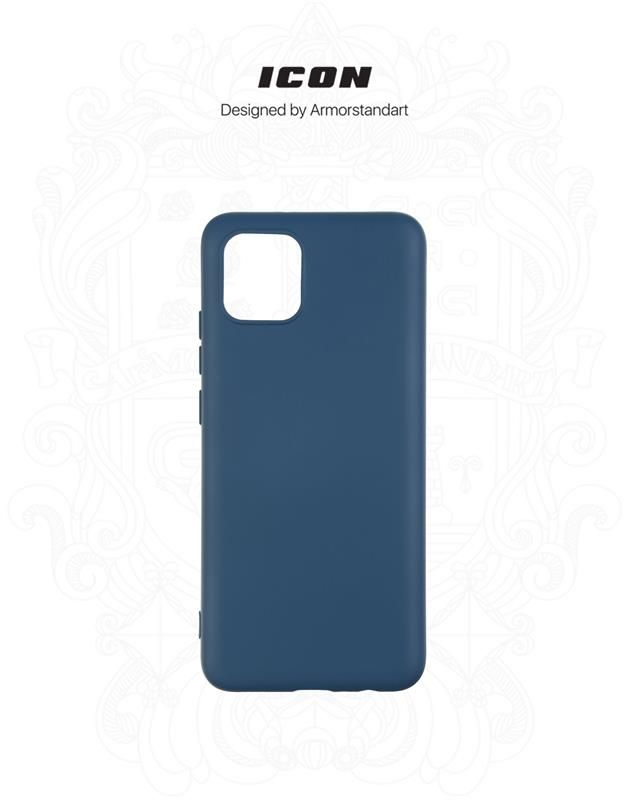 Чохол-накладка Armorstandart Icon для Samsung Galaxy A03 SM-A035 Dark Blue (ARM60876)