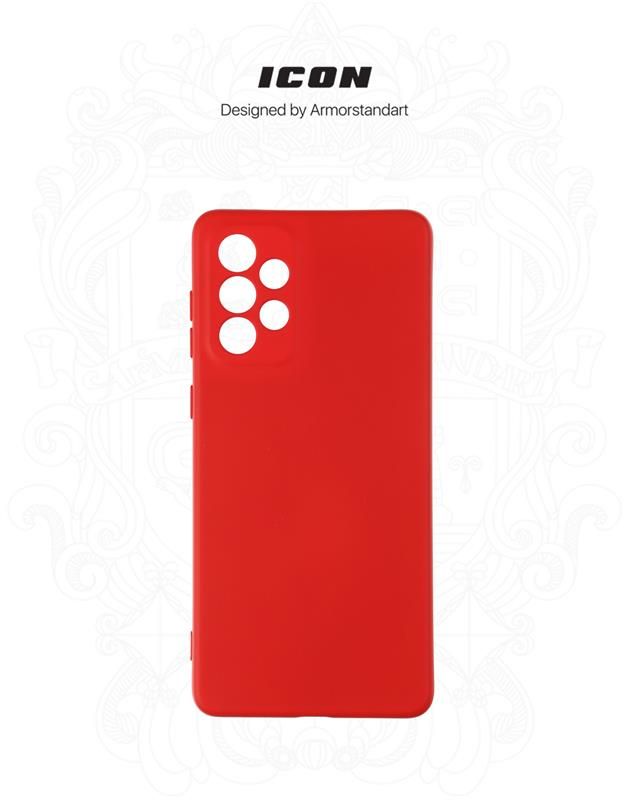 Чохол-накладка Armorstandart Icon для Samsung Galaxy A73 SM-A736 Red (ARM61663)