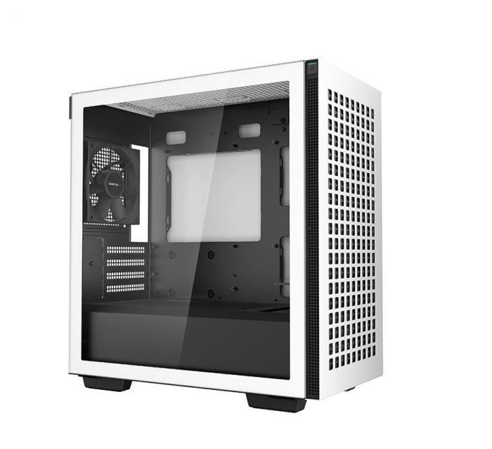 Корпус DeepCool CH370 White (R-CH370-WHNAM1-G-1) без БЖ