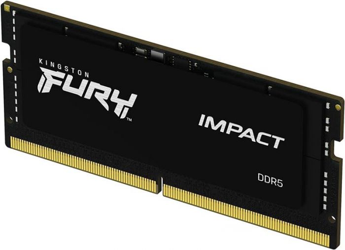 Модуль пам`ятi SO-DIMM 16GB/4800 DDR5 Kingston Fury Impact (KF548S38IB-16)