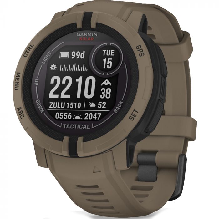 Смарт-годинник Garmin Instinct 2 Solar Tactical Coyote Tan (010-02627-04)