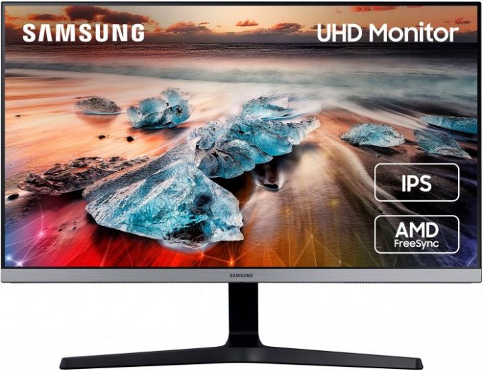 Монiтор Samsung 28" U28R550UQI (LU28R550UQIXCI) IPS Black/Grey