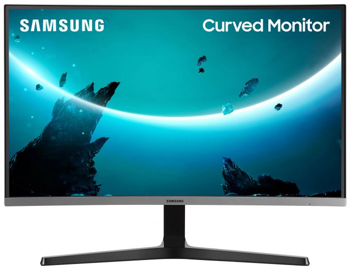 Монiтор Samsung 27" C27R500 (LC27R500FHIXCI) VA Dark Gray Curved