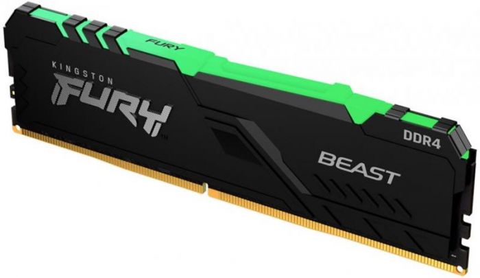 Модуль пам`ятi DDR4 8GB/3600 Kingston Fury Beast RGB (KF436C17BBA/8)