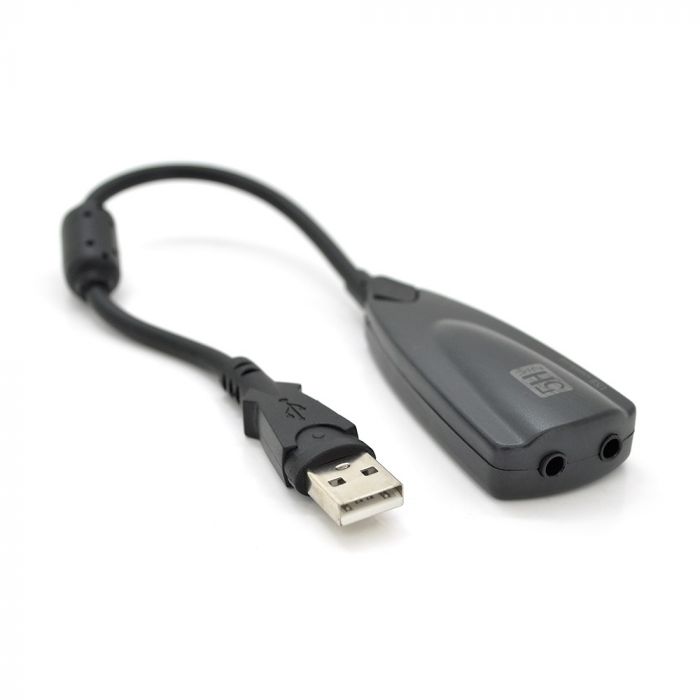 Звукова карта Voltronic USB-sound card (7.1) 3D sound Black (YT-SC-7.1/07386)