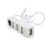 Концентратор Voltronic YT-HUB4-W/05510, 4хUSB2.0, White