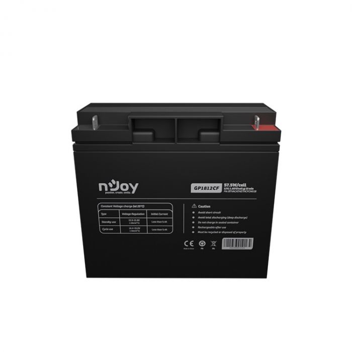 Акумуляторна батарея Njoy GP1812CF 12V 18AH (BTVACATHETHCFCN01B) AGM