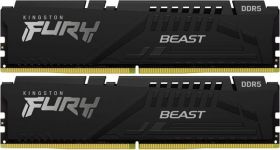 Модуль пам`яті DDR5 2x16GB/6000 Kingston Fury Beast Black (KF560C36BBEK2-32)