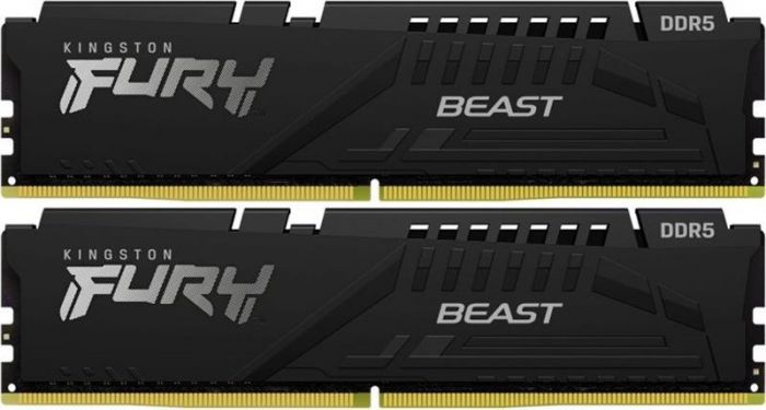 Модуль пам`яті DDR5 2x16GB/6400 Kingston Fury Beast Black (KF564C32BBK2-32)