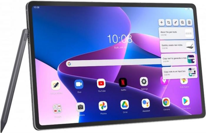 Планшет Lenovo Tab P12 Pro TB-Q706Z 8/256GB 5G Storm Grey + Pen (ZA9E0025UA)