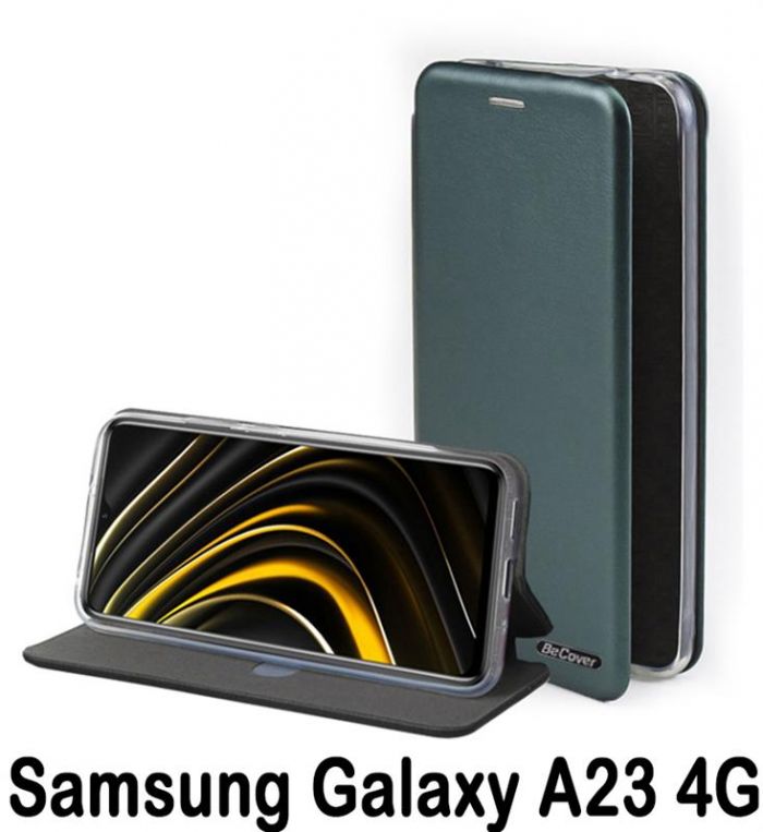 Чохол-книжка BeCover Exclusive для Samsung Galaxy A23 SM-A235 Dark Green (707931)