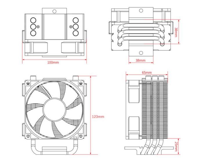 Кулер процесорний ID-Cooling SE-903-XT