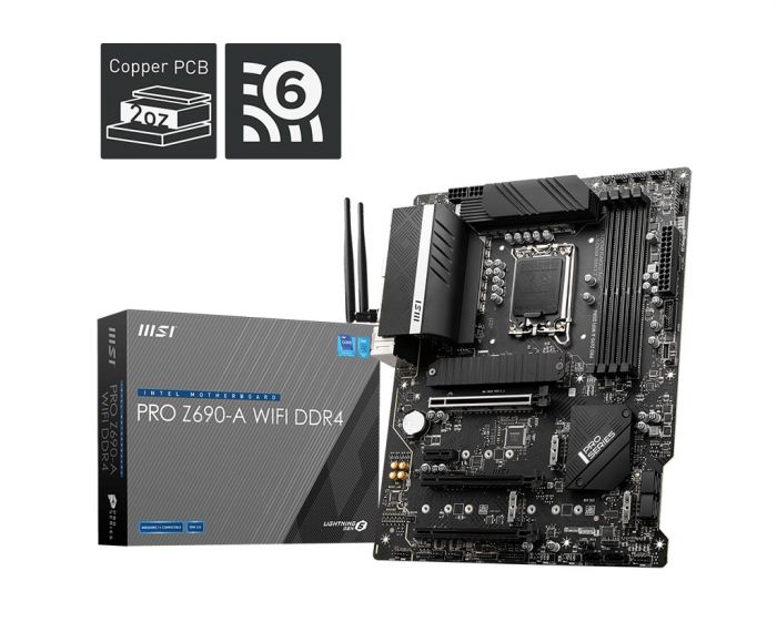 Материнська плата MSI Pro Z690-A WiFi DDR4 Socket 1700