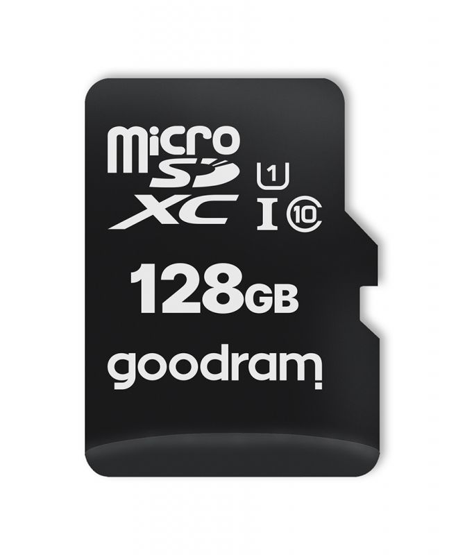 Карта пам`ятi MicroSDXC 128GB UHS-I Class 10 GOODRAM + SD-adapter + OTG Card reader (M1A4-1280R12)