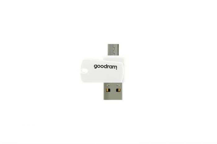 Карта пам`ятi MicroSDXC 128GB UHS-I Class 10 GOODRAM + SD-adapter + OTG Card reader (M1A4-1280R12)