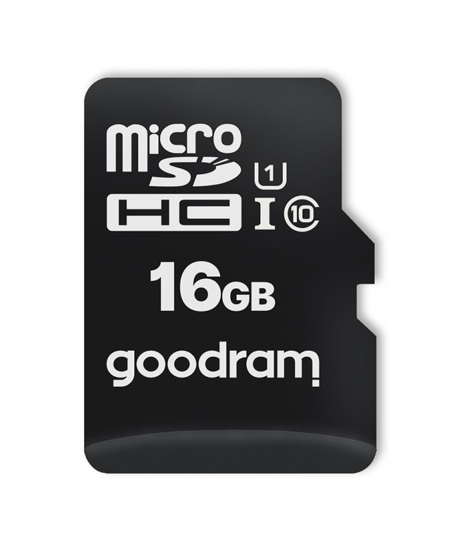 Карта пам`ятi MicroSDHC 16GB UHS-I Class 10 GOODRAM + SD-adapter + OTG Card reader (M1A4-0160R12)