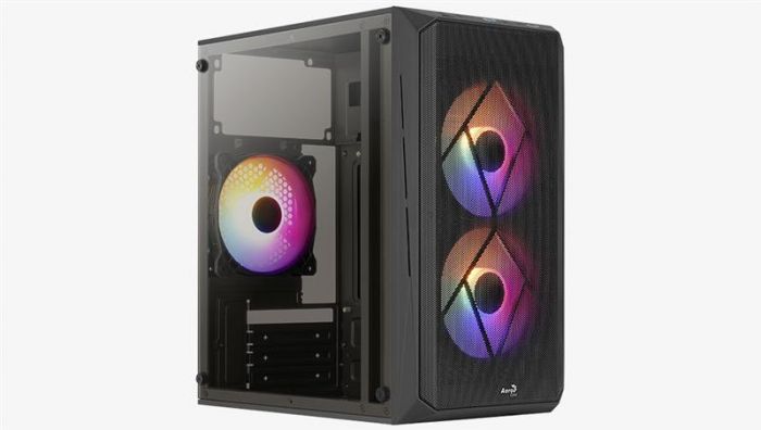 Корпус AeroCool CS-107-A-BK-v2 (ACCS-PC14032.11) Black без БЖ