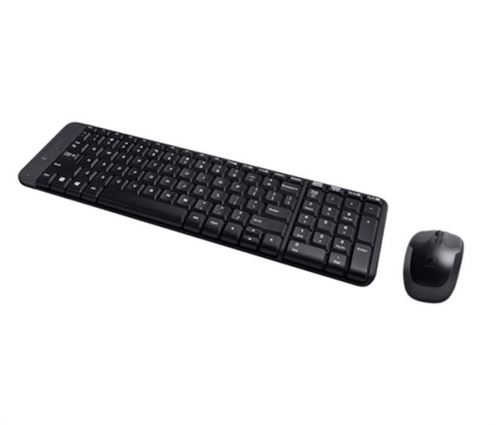 Комплект (клавіатура, мишка) бездротовий Logitech MK220 Black USB (920-003168)