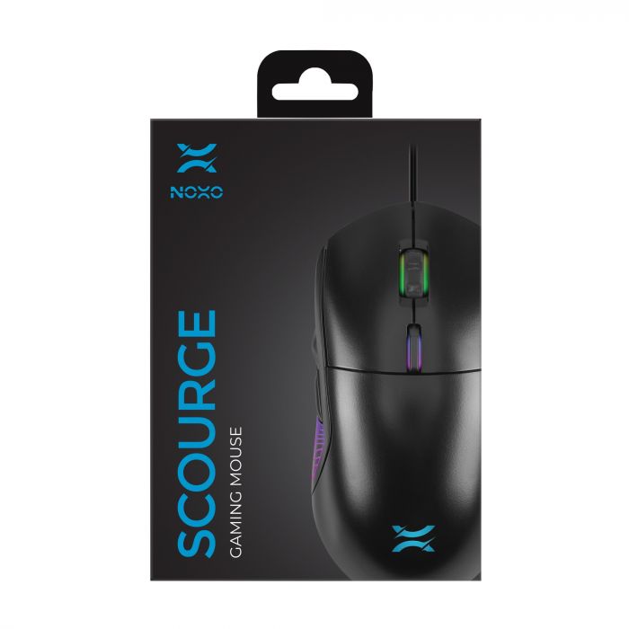 Миша Noxo Scourge Gaming mouse Black USB (4770070881965)