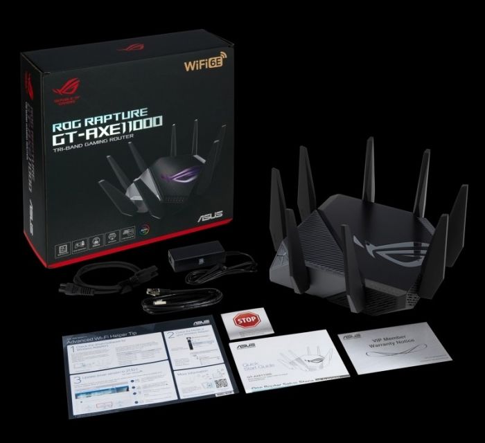 Бездротовий маршрутизатор Asus ROG Rapture GT-AXE11000