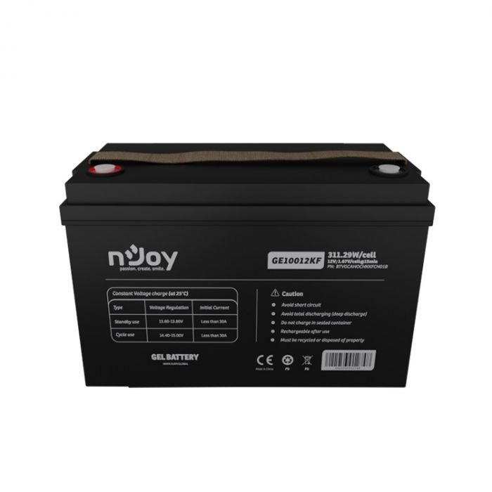 Акумуляторна батарея Njoy GE10012KF 12V 100AH (BTVGCAHOCHKKFCN01B) GEL