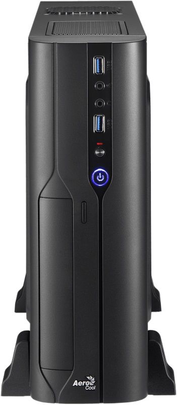 Корпус AeroCool CS-101 (ACCX-PC04002.11) Black + БЖ SX-400 400W