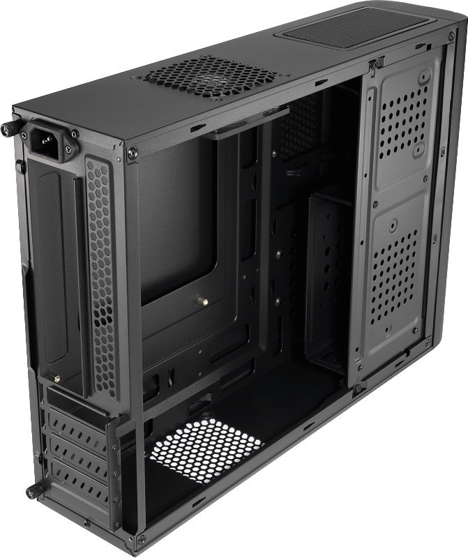 Корпус AeroCool CS-101 (ACCX-PC04002.11) Black + БЖ SX-400 400W