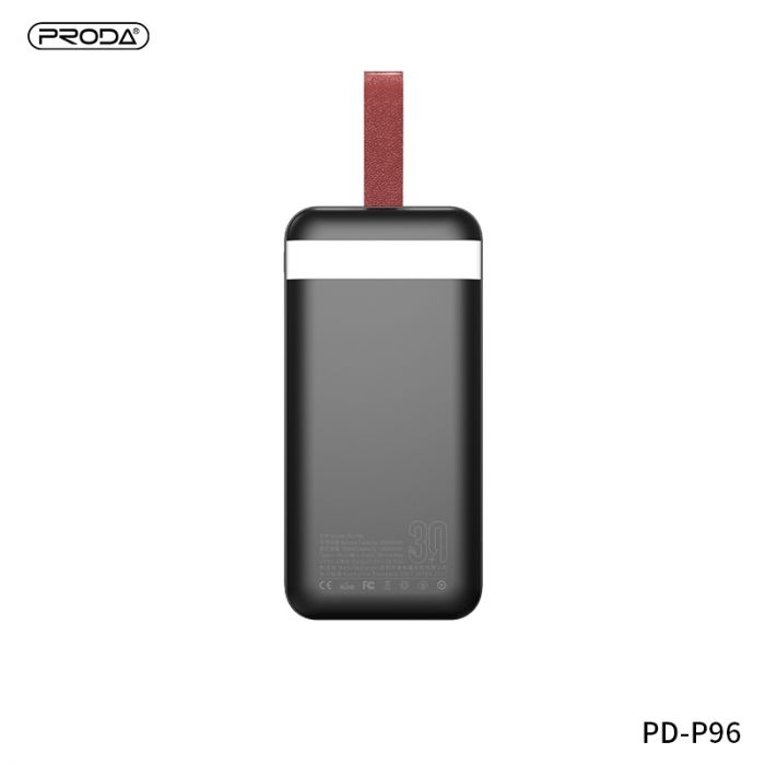 Універсальна мобільна батарея Proda PD P-96 30000mAh Black (PRD-PD-96-BK)