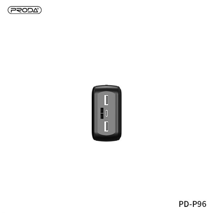 Універсальна мобільна батарея Proda PD P-96 30000mAh Black (PRD-PD-96-BK)