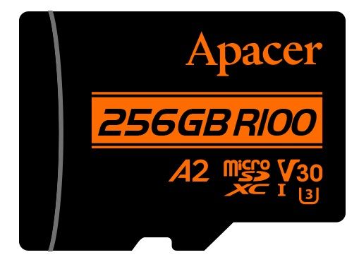 Карта пам`ятi MicroSDXC 256GB UHS-I/U3 Class 10 Apacer (AP256GMCSX10U8-R) + SD адаптер