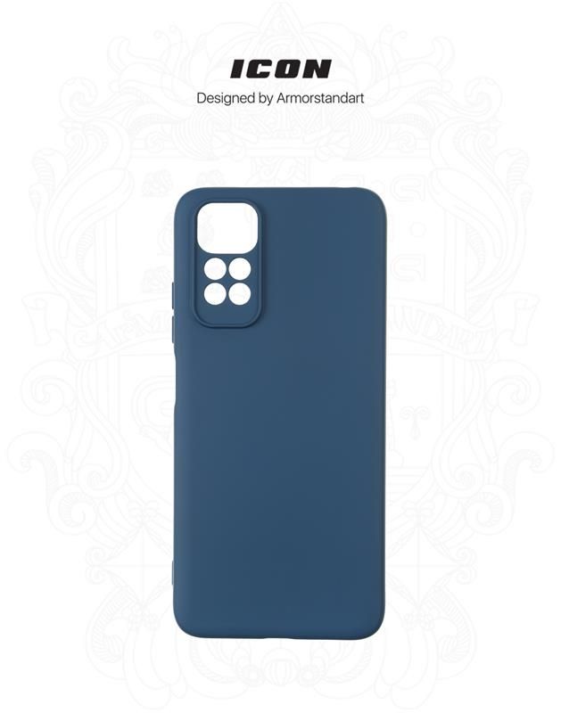 Чохол-накладка Armorstandart Icon для Xiaomi Redmi Note 11/Note 11S Blue (ARM61578)