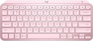 Клавіатура бездротова Logitech MX Keys Mini Wireless Illuminated UA Rose (920-010500)