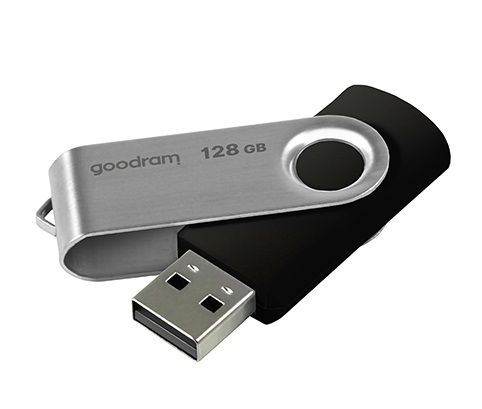 Флеш-накопичувач USB 128GB GOODRAM UTS2 (Twister) Black (UTS2-1280K0R11)