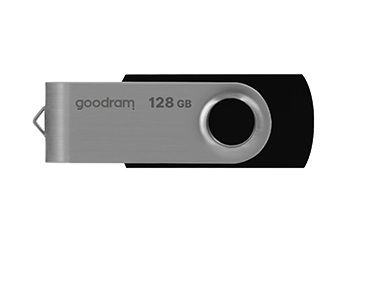 Флеш-накопичувач USB2.0 128GB GOODRAM UTS2 (Twister) Black (UTS2-1280K0R11)