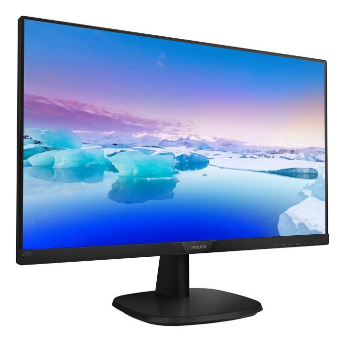 Монiтор Philips 27" 273V7QDSB/00 IPS Black