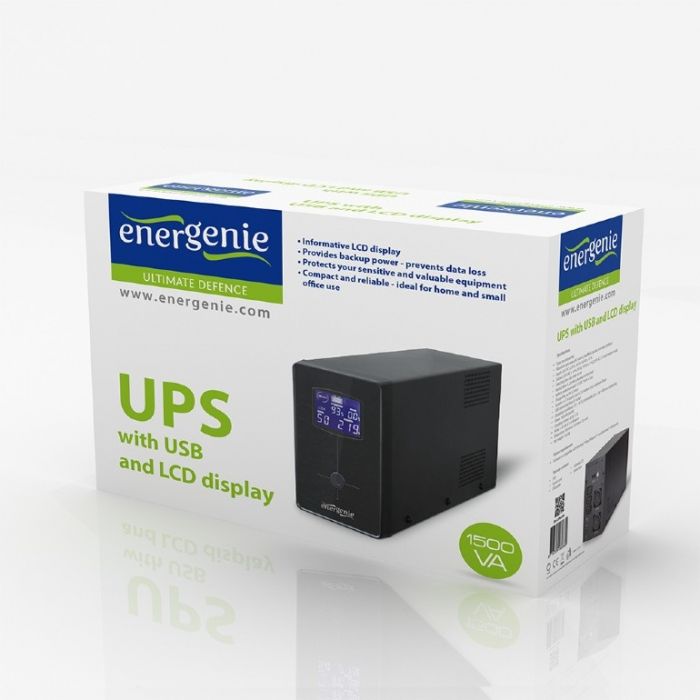 Джерело безперебійного живлення EnerGenie EG-UPS-034 1500VA