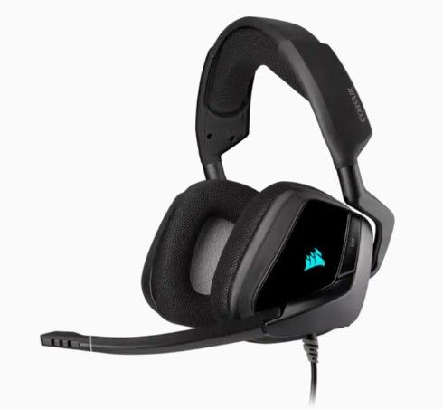 Гарнiтура Corsair Void RGB Elite USB Premium Gaming Headset with 7.1 Surround Sound Carbon (CA-9011203-EU)