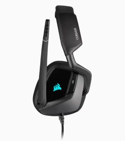 Гарнiтура Corsair Void RGB Elite USB Premium Gaming Headset with 7.1 Surround Sound Carbon (CA-9011203-EU)