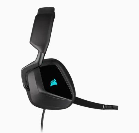 Гарнiтура Corsair Void RGB Elite USB Premium Gaming Headset with 7.1 Surround Sound Carbon (CA-9011203-EU)