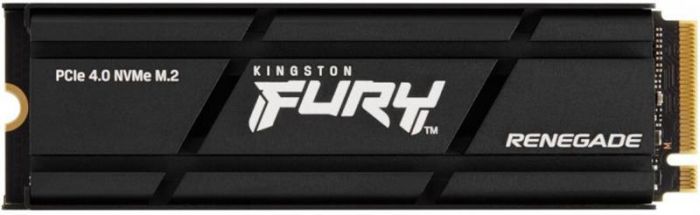 Накопичувач SSD 500GB Kingston Fury Renegade with Heatsink M.2 2280 PCIe 4.0 x4 NVMe 3D TLC (SFYRSK/500G)